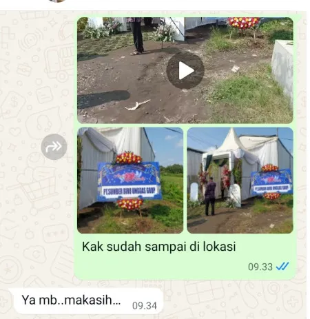 Pengiriman Karangan Bunga Balongan