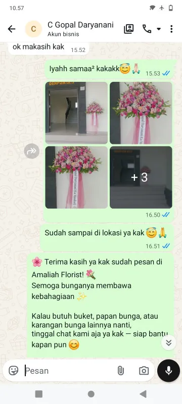 Pengiriman Karangan Bunga Balongan