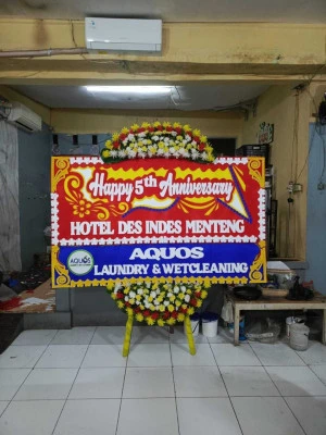 Papan Bunga di Balongan