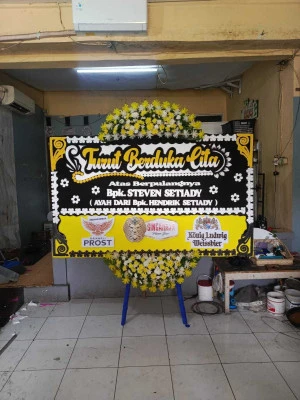 Papan Bunga di Balongan