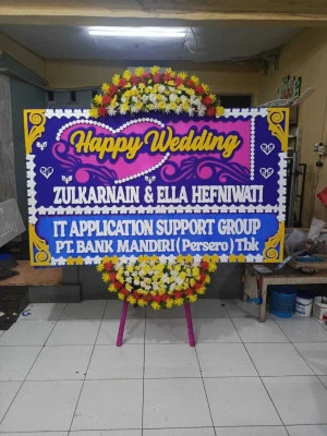 Papan Bunga di Balongan